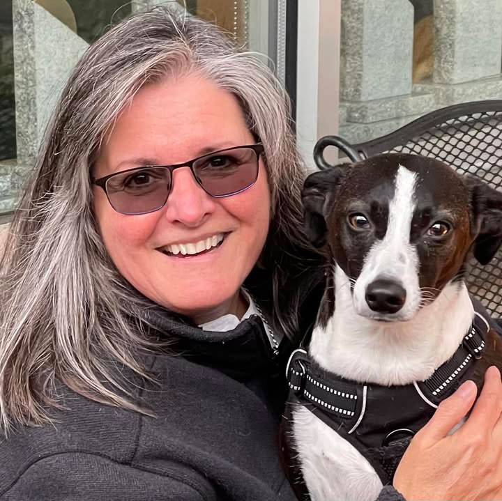 Caroline and Dog